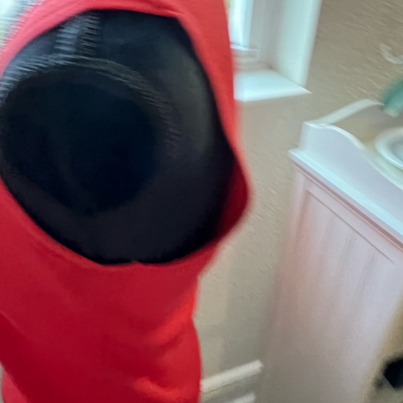 Red beaded shell M - Picture 5 of 6